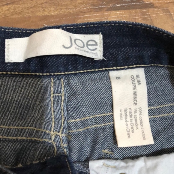 Joe Fresh Slim Crop Denim Jeans - Picture 2 of 6
